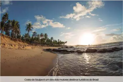  ??  ?? Costa do Sauípe é um dos dois maiores destinos turísticos do Brasil