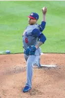  ??  ?? El abridor Marcus Stroman tuvo una gran labor y fue el MVP.