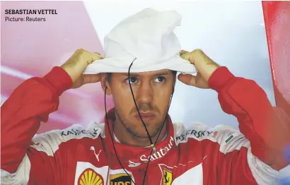  ?? SEBASTIAN VETTEL
Picture: Reuters ??