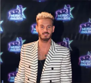  ??  ?? M Pokora : « Les mômes sont sensibles et il faut faire attention à tout ce qu’on leur dit. Ça peut les marquer à vie. Il ne faut pas les mettre trop en confiance non plus ».