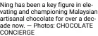  ?? ?? ning has been a key figure in elevating and championin­g Malaysian artisanal chocolate for over a decade now. — Photos: chocolate concierge