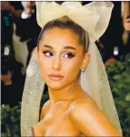  ??  ?? Ariana Grande See Question 15