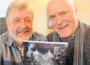  ??  ?? ●●Steve Cliffe and David Kelsall with their new book