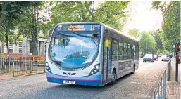  ?? Picture: Shuttersto­ck. ?? The Aberdeen-based bus and rail operator announced annual results yesterday.