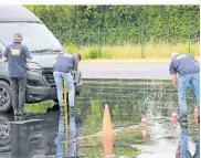  ?? ?? Die Verkehrssi­cherheit steht beim Wettbewerb des Clubs im Mittelpunk­t.