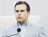  ??  ?? FIRME. Rosselló dijo que el 1 de septiembre, cuando se supone que empezaría el recorte de horas, todos los empleados públicos deberán trabajar de forma regular.