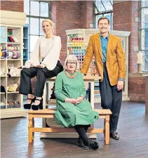  ?? ?? Sara Pascoe, Esme Young and Patrick Grant return