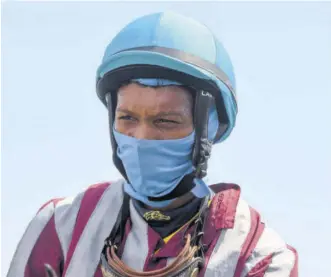  ??  ?? Anthony Thomas is the joint leader in the 2021 jockeys’ race with four wins