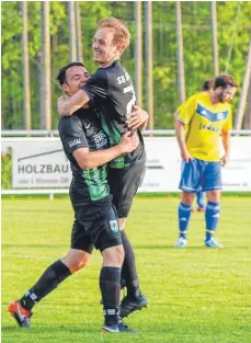  ?? ARCHIVFOTO: ALEXANDER HOTH ?? Die Kißlegger wollen nach dem Aufstieg auch in der Landesliga jubeln.