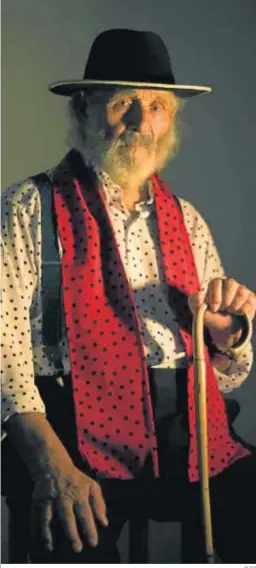  ?? RUFO ?? El cantaor Antonio el Rubio, en una imagen promociona­l.