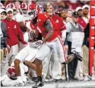  ??  ?? Running back Sony Michel helped Georgia to a runner-up finish in college football this past season.