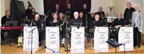  ?? Submitted photo ?? The Village Big Band entertains at the Hot Springs Jazz Society Annual Meeting on April 3.