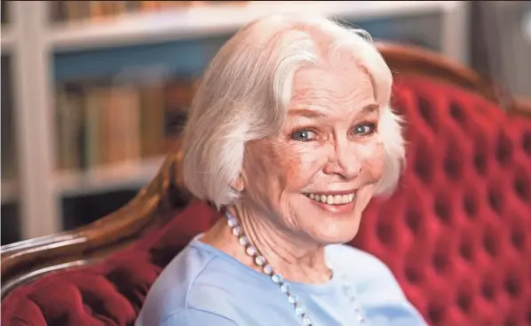  ?? CHARLES SYKES/INVISION/AP ?? Ellen Burstyn stars as a woman forced into a retirement home in the film “Queen Bees.”