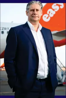  ??  ?? OPPORTUNIT­Y: Johan Lundgren says easyJet could fly from Heathrow