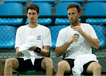  ?? GETTY IMAGES ?? Marcus Daniell and Michael Venus are optimistic about their prospects in Tokyo.