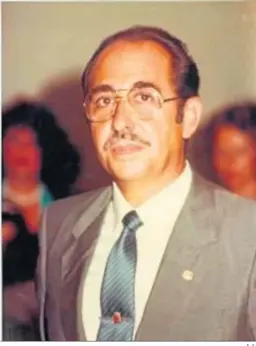  ?? E. S. ?? José Luis Villar, en su etapa como senador.