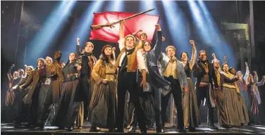  ?? Matthew Murphy / SHN ?? The national touring company of “Les Misérables” is playing at SHN’s Orpheum Theatre this month.