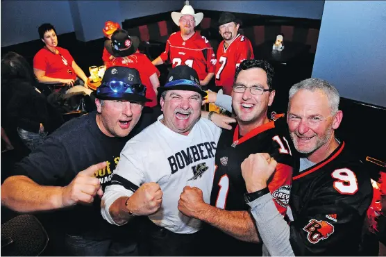  ?? LES BAZSO/ POSTMEDIA NEWS/ FILES ?? Mixing with fans from across the CFL is one of the great allures of the Grey Cup. This year's event will be held Nov. 29 in Winnipeg.