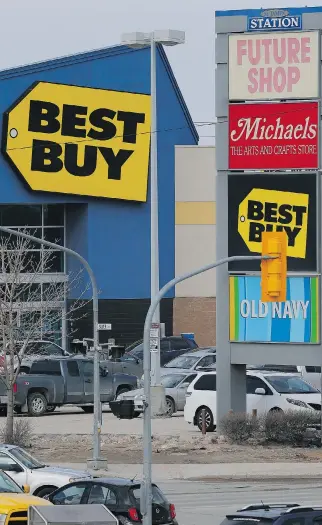  ?? T H E C A NA D I A N P R E S S / J O H N WO O D S ?? Best Buy has been making the transition to smaller stores for the last four years and conducting research about its customer base to determine what sells the most at each location.