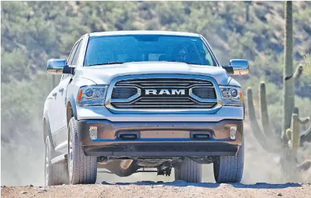  ?? RAM ?? Huge incentives helped Ram sales skyrocket to their best year in history with 98,465 units sold in 2017, up 11 per cent from 2016.