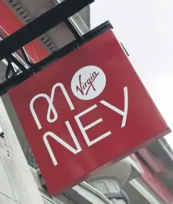  ?? ?? Virgin Money was formerly the Clydesdale and Yorkshire bank group CYBG until a rebrand in 2018