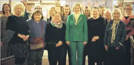  ?? Jenny Healy) (Pic: ?? Art for the Heart in Doneraile celebrated a joyous Internatio­nal Women's Day recently in St Mary’s Church, with displays of art, music, stories and drama. Opened by Cllr Deirdre O’Brien, the creativity of those assembled was well showcased and funds raised are going to support the Ukrainian people.