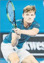  ?? EFE ?? Goffin, reciente finalista del Masters ATP y la Copa Davis