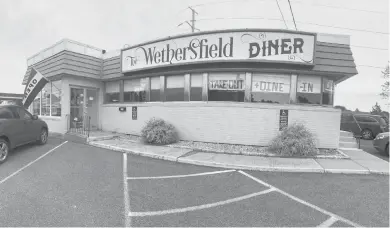  ?? ISABELLA CHAN PHOTOS/HARTFORD COURANT ?? Since the 1950s, The Wethersfie­ld Diner has remained a town staple. With its reopening, owner Stacey Pribyson hopes to keep it that way.