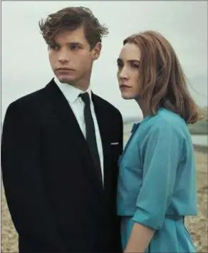  ?? On Chesil Beach. ?? Billy Howle and Saoirse Ronan as Edward and Florence in