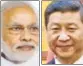  ??  ?? Modi, Xi will hold an informal summit on April 2728