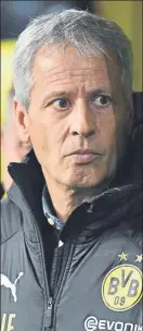  ?? FOTO: AP ?? Lucien Favre, con 6 puntos más