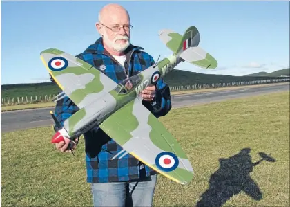  ??  ?? No park yet: Bruce Simpson wants the council to turn Tokoroa airfield into a place where models such as this one can be flown.