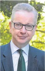  ??  ?? Mr Gove promised to consult widely with the UK food and farming industry in the New Year.