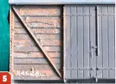  ??  ?? 5
GWR decals were added, as before, with enamel paint washes applied before and after. A sharp pencil tip was used to emphasise the plank grooves, adding a slightly darker grey shading that contrasted with the livery colour.