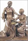  ?? Glenn Castellano of the new York Historical Society ?? the elizabeth Cady Stanton and Susan B. Anthony statue will be unveiled in Central Park in 2020.