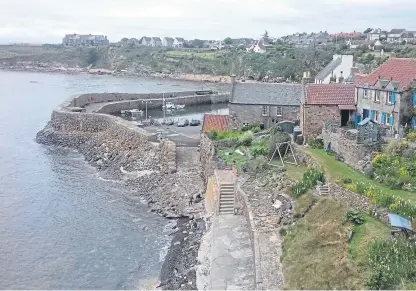  ?? Pictures: Gareth Jennings. ?? Crail, in Fife’s East Neuk, was in the top 10 of Scottish spots from which to send a postcard, according to the Royal Mail survey.