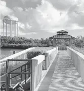  ?? SUSANNAH BRYAN/SUN SENTINEL ?? A 300-foot tower planned for West Lake Park will be topped by a 25-foot antenna, bringing the total height to 325 feet; more than twice the height of the 159-foot water tower pictured here.