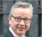  ??  ?? Michael Gove wants to cut support for wealthy landowners.