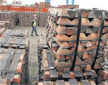  ?? FOTO: REUTERS ?? Desde Rio Tinto anticipan que producción ya volvió a los niveles “normales” .