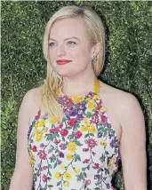 ?? Picture: GETTY IMAGES ?? ENTICING: Award-winning actress Elisabeth Moss will play Kirby Mizrachi in Lauren Beukes’ ‘The Shining Girls’.
