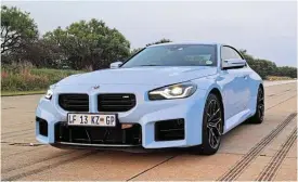  ?? ?? Styling is contentiou­s but the M2 drives like a true M-car. Below left: Luxury sports seats and a thickrimme­d steering wheel.
