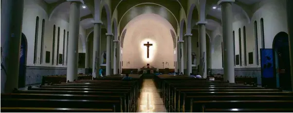  ?? Pedro Ladeira - 21.mar.2018/Folhapress ?? Catedral Nossa Senhora da Imaculada Conceição, em Formosa (GO)