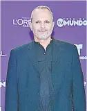  ??  ?? | Miguel Bosé en el Zócalo