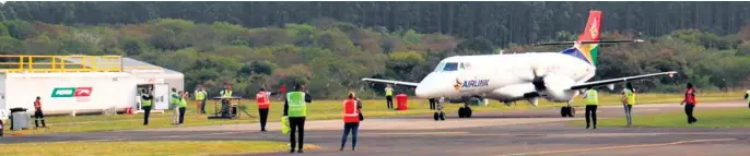  ?? ?? The city plans to shift Richards Bay Airport from its current location to along the N2