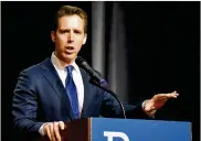  ?? KANSAS CITY STAR 2016 ?? Missouri Attorney General Josh Hawley announced his offiffice will investigat­e allegation­s of sexual abuse by members of the clergy in the St. Louis area, home of more than a half-million Catholics.