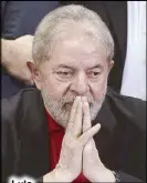  ??  ?? Lula