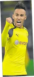  ?? BILD: DPA ?? Abgemahnt: Pierre-Emerick Aubameyang