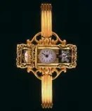  ??  ?? First Patek Philippe wristwatch, 1868