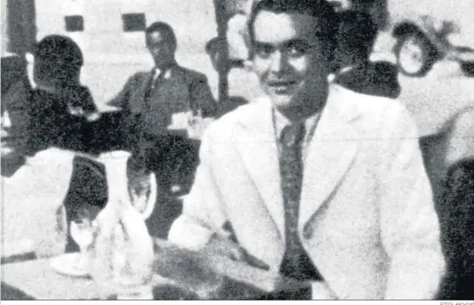  ?? FOTOS: ARCHIVO ?? La última foto de Lorca con vida, en Madrid en 1936.