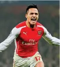  ??  ?? Alexis Sanchez.